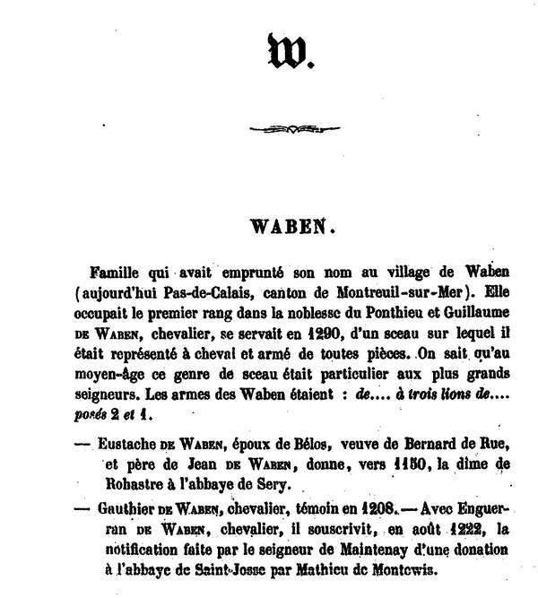 seigneur waben p1